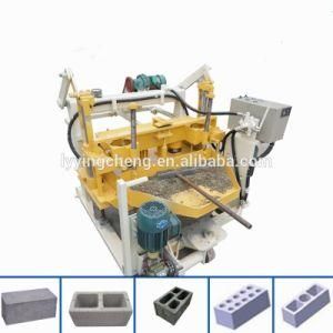 Hydraulic Press Mobile Concrete Hollow Block Making Machine