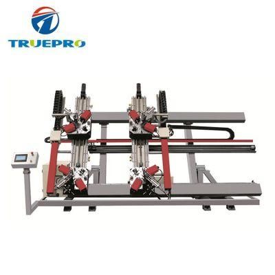 Aluminum Window Door 4 Head Automatic Corner Crimping Machine