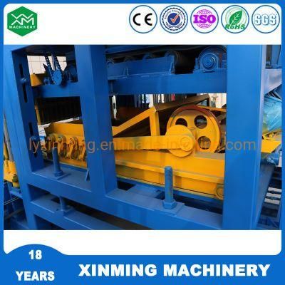Full Automatic Qt4-15 Hollow Block Making Machine Cycle Making Machine to South America