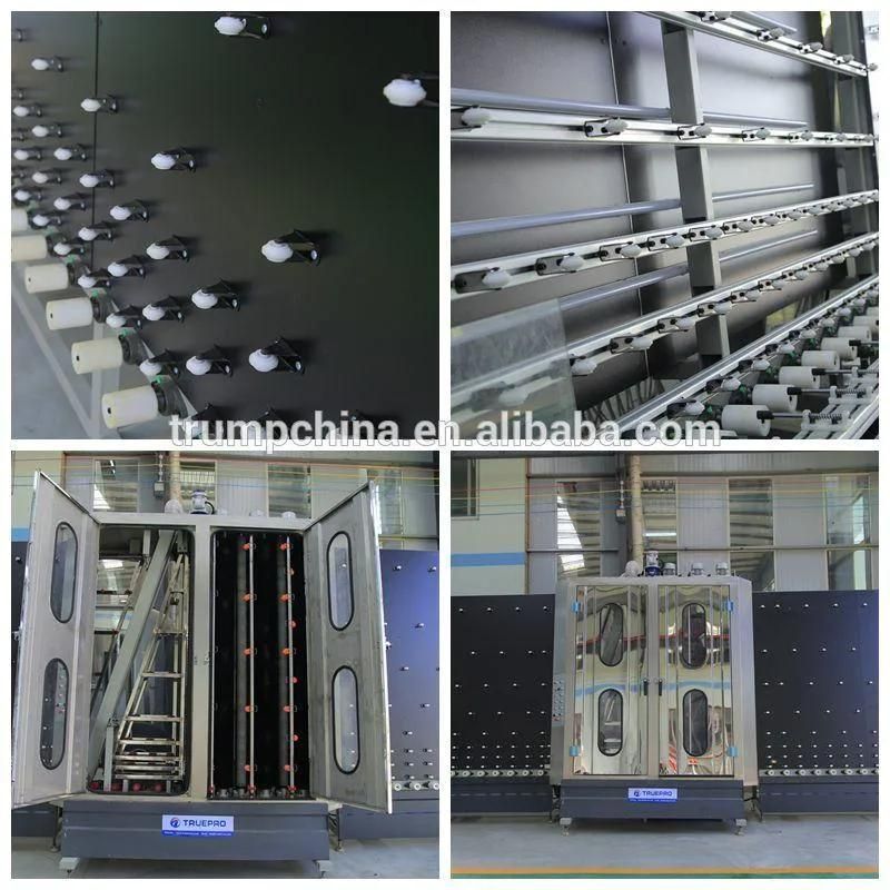 Automatic High Speed CNC Horizontal Drying Washer Glass Washing Machine