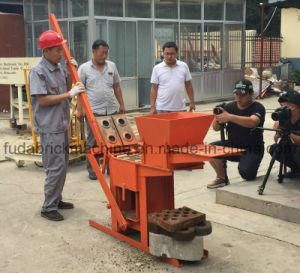 Small Mini Manual Clay Brick Machine for Family