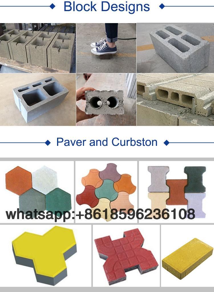 Qt40-1 Semi-Automatic Hollow Block Machine Price