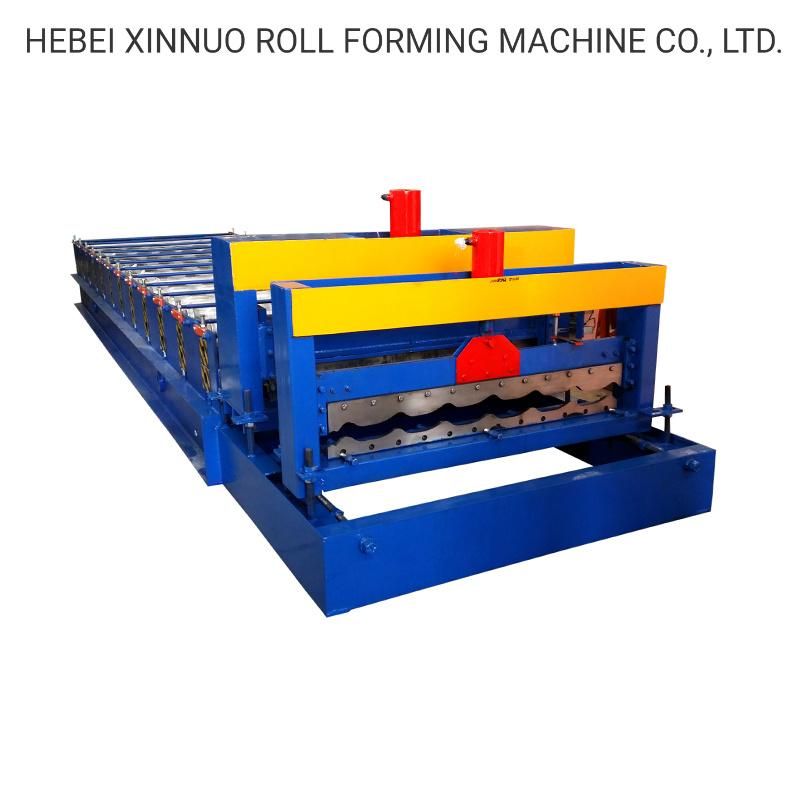 Roof Glazed Tile Roller Stamp Press Machine Aluminum Roof Tile Machine