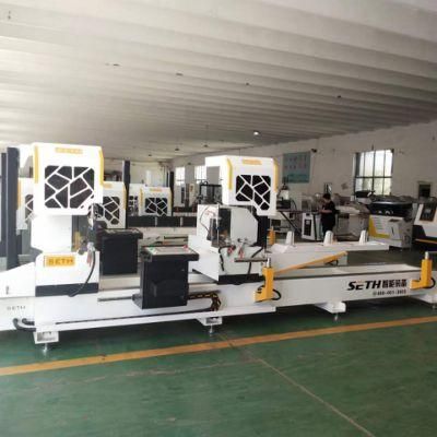 CNC Double Head Integrated Casting Heavy Duty Precision Cutting Saw for Aluminum