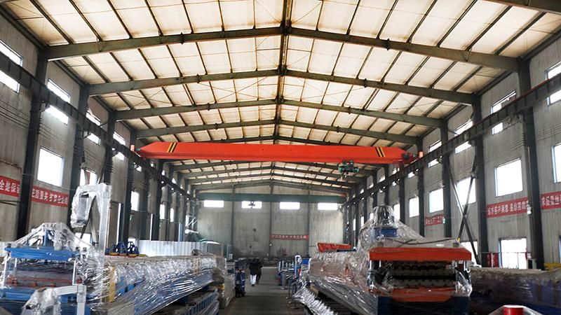 Corrugated Tile Galvanized Steel Sheet Roof Roll Forming Machine