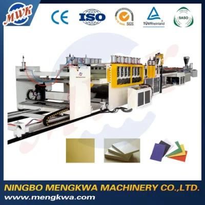 PVC Skining/Semi-Skining Foaming Board Extrusion Line