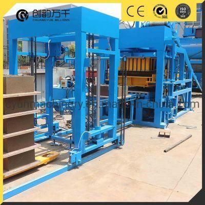 Qt4-15 Concrete Hollow Paver Block Solid Kerbstone Brick Machine Manufacturer