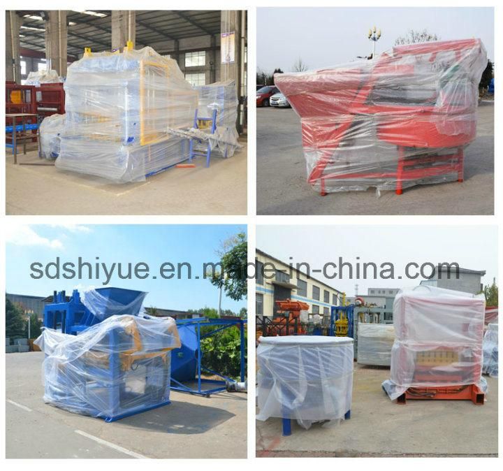 Qt12-15 Automatic Stationary Concrete Block Machine
