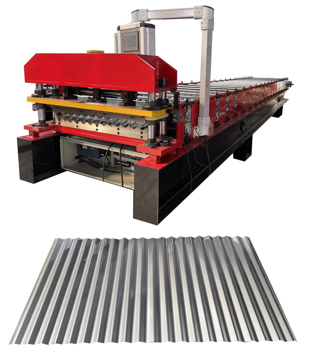 Corrugated Metal Roofing Sheet Roll Forming Machine