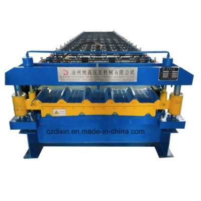 Double Layer Tile Color Steel Roof Roll Forming Machine