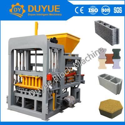 Newest Qt4-18 China Concrete Cement Hollow Solid Paving Brick Paver Block Making Machine Factory Price Supplier