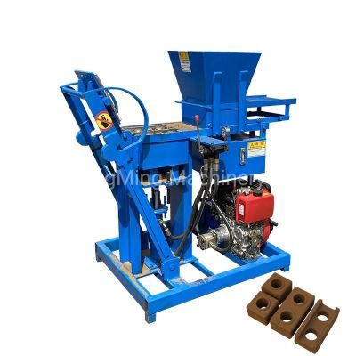 Low Price Mini Clay Soil Interlocking Logo Block Concrete Paving Brick Making Machine for Sale