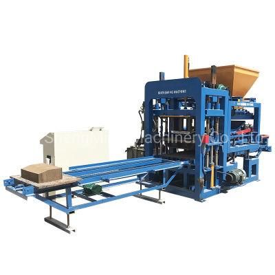 Concrete Cement Hollow Block Making Machine Brick