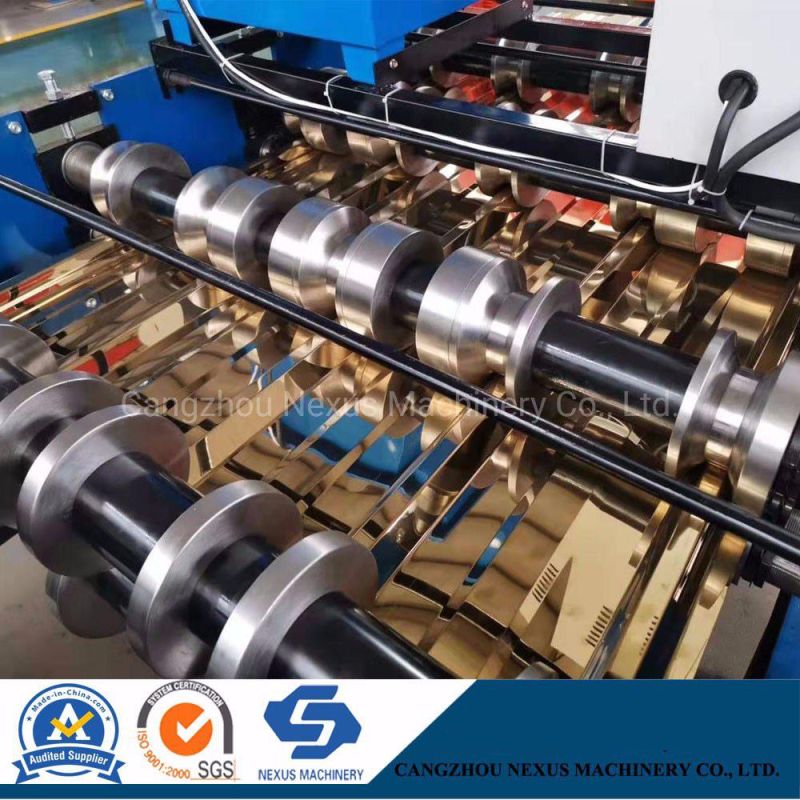 Color Steel Roof Double Layer Deck Floor Roll Forming Machinery
