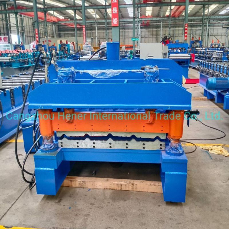 Cold Color Steel Sheet Glazed Tile Roof Roll Forming Machine