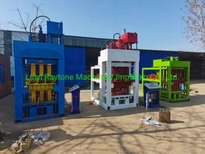 Qt4-10 Lego Brick Making Machine Automatic Earth Block Machine