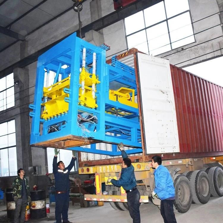 Qt5-15 Shandong Shiyue Concrete Bricks Making Machine