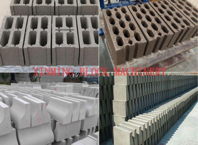 Jiot Squeeze Shaping Brick Making Machine Qt4-18 Hollow Brick, Paver Brick, Solid Brick, Curbstone Brick Machine for Commercial Use