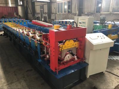 Dx Colour Painted Steel Ridge Cap Roll Forming Machine