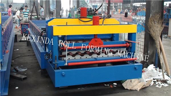 Hot Sale Bamboo Glazed Tile Forming Machine