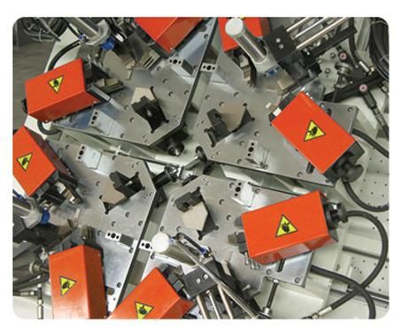 2 Years Warranty CNC Vertical Four-Point Corner Crimping Machine