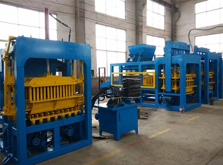 Qt4-20 Automatic Vibration Concrete Block Making Machine Solid Brick Machine