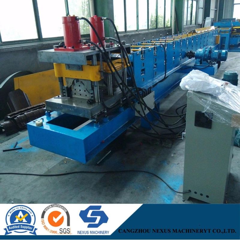 Glazed Color Coated Iron Roof Ridge Cap Making Machine Metal Roof Roll Forming Machine