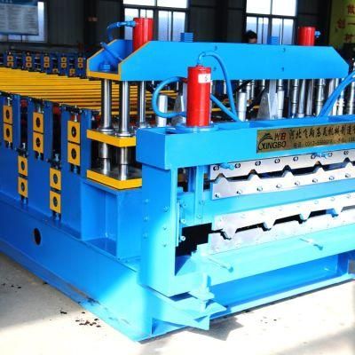 Color Metal Steel and Building Material Double Layer of Ibr and Glazed Roll Forming Machine