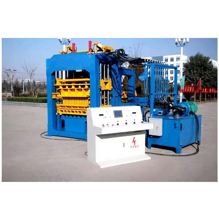 Qt8-15 Automatic Hydraulic Fly Ash Concrete Block Brick Making Machine