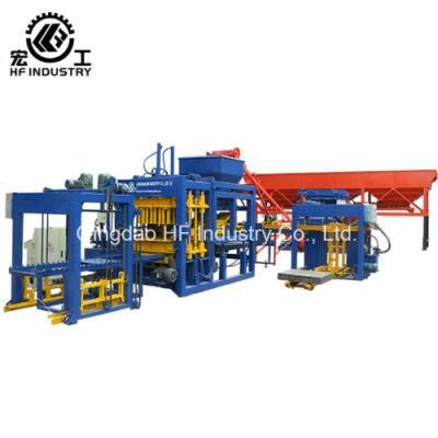 Qt8-15 Automatic Hydraulic Concrete Solid Paver Brick Block Making Machine