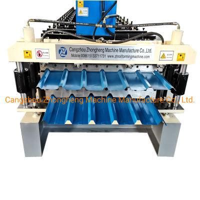 Two in One Zinc Aluminium Roofing Sheet Roll Forming Making Machine