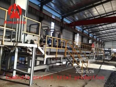 Portable Building Materials Fiber Cement Board Machine