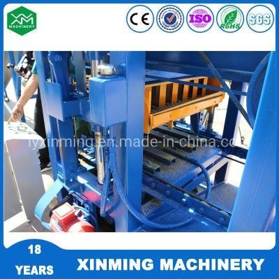 Building Material Qt4-24 Hollow Block Making Machine in Construction Machinery