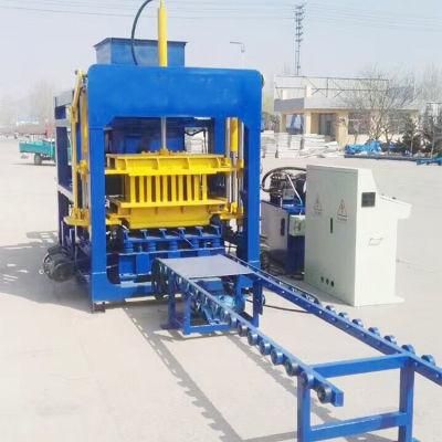 Qt4-15 Fly Ash Cement Concrete Brick Block Manufacturing Machine