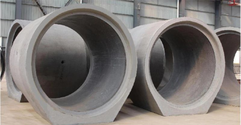 Large Core Mould Vibration Pipe Making Equipment 800-2400/2m
