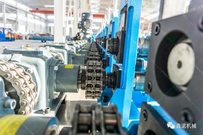 Steel Rib Profile Trapezoidal Tile Roll Forming Machine