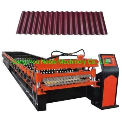 2016 New Roof Use Corrugated Profile Steel Roofing Sheet Roll Forming Machine Roof Tile Making Machine Price