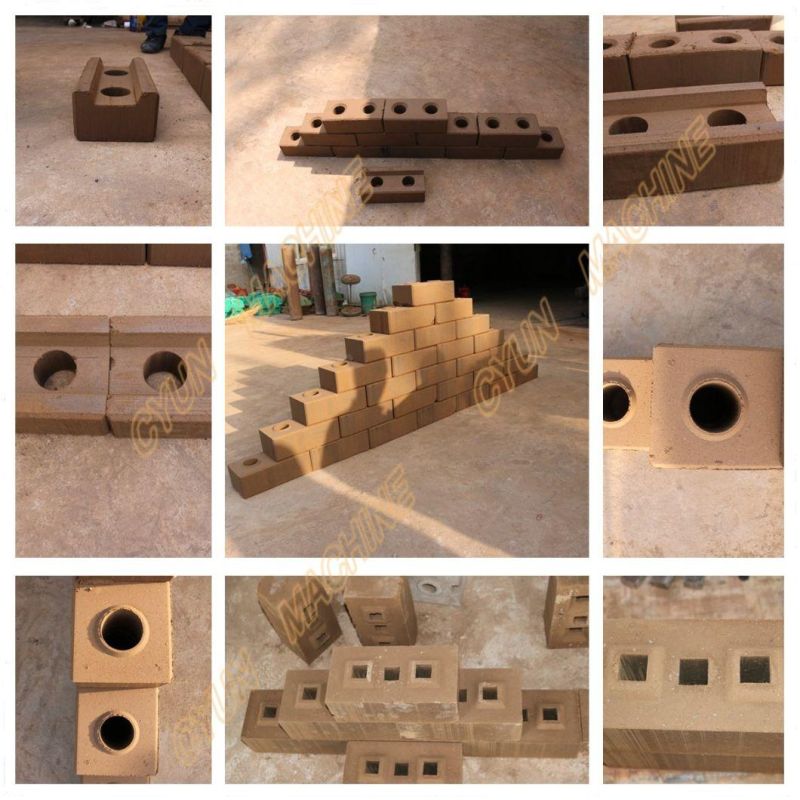 Cy2-10 Simple Clay Brick Machine Line for Solid Brick Interlock Pavers Brick