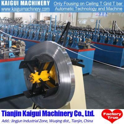 New Arrival Chain or Worm Gearbox Transmission T Grid Roll Forming Machine