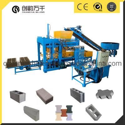 Qt4-15s Hollow Block Making Machine Production Line Manufacturer