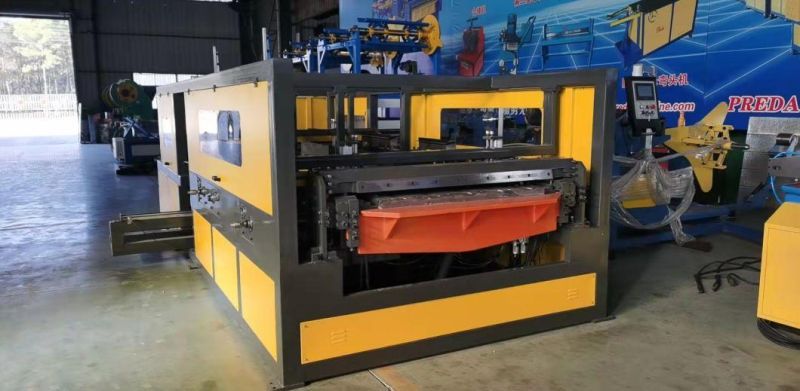 Pipe Machine Air Making Manufacturing Rectangular Duct Production Line 5/6