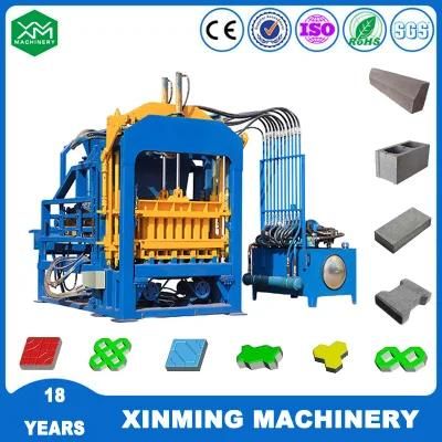 Qt4-15 Block Machine Line Hollow Brick Making Machine with High Quality