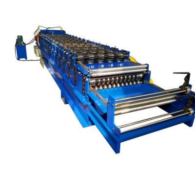 Metal Cold Galvanizing Steel Double Layer Roll Forming Machine