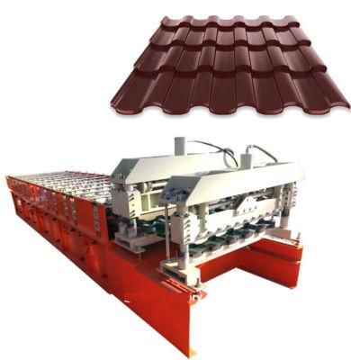 Roof Plate Color Steel Glazed Tile Roll Forming Equipment