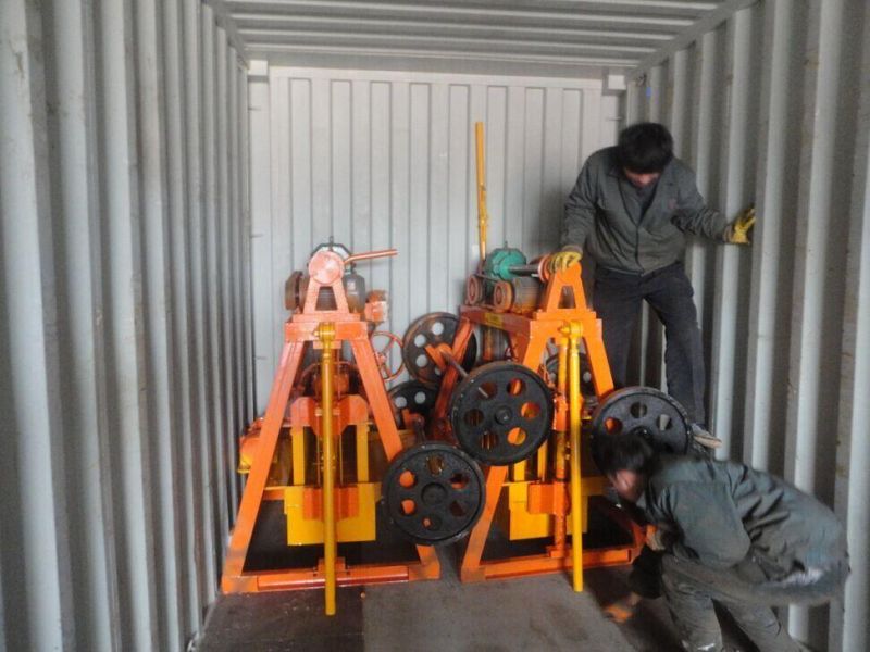Qmy4-45 Professional Movable Concrete Hollow Block Machine Price 2022