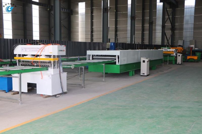 Granary Plate Corrugated Sheet Roll Forming Making Production Line