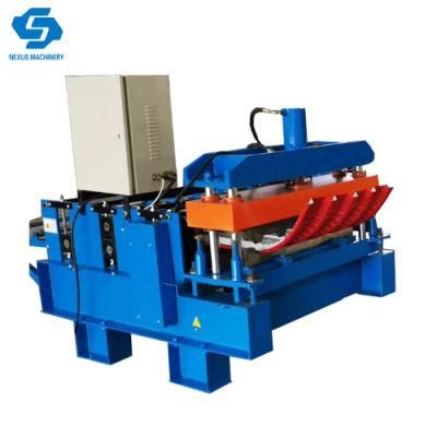 Ibr Crimp Roofing Sheet Bullnosing Machine Cranking Machinery