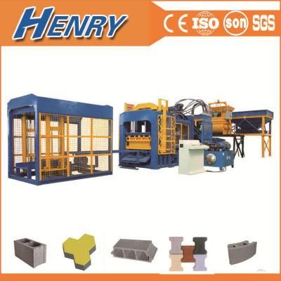 Qt10-15 Full Automatic Hydraulic Concrete Sand Block Making Machine Paving Block Machine
