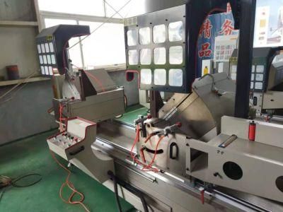 Ljz2-500X4200 Double-Head Saw CNC Cutting Machine for Aluminum Material for Cutting of Plastic Profiles Materials with High-Precision Spindle