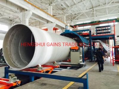 Cfw-1600 Glassfiber GRP Pipe Fillament Winding Machine with Continuous Process